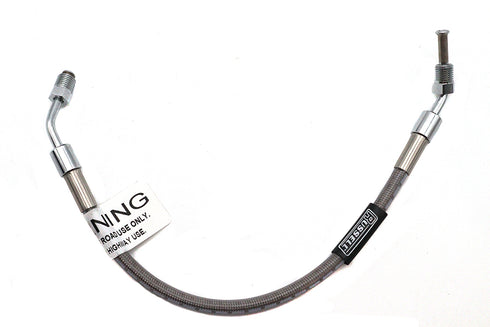 Edelbrock Stainless Steel Rear Brake Hose 13-3/8 inch - 23-8801