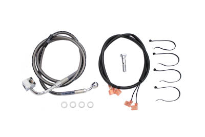 Russell Stainless Steel Rear Brake Hose 49-9/16 inch - 23-8839