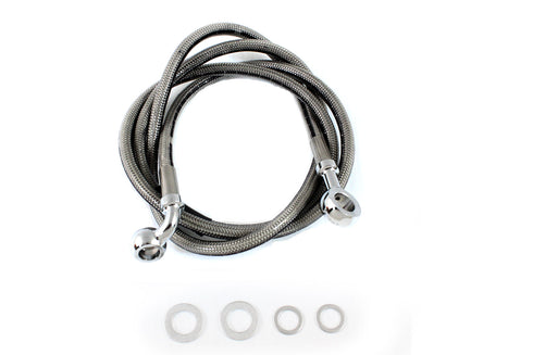 Russell Stainless Steel 52 inch Front Brake Hose - 23-8947