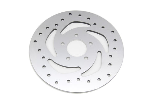 V-Twin 10-1/2 inch Drilled Rear Brake Disc - 23-9000
