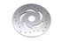V-Twin 11.8 inch Drilled Front Brake Disc - 23-9002