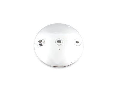 V-Twin Rear Mechanical Brake Backing Plate Chrome - 23-9013