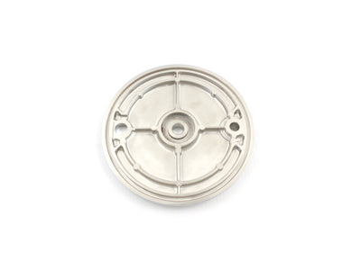 V-Twin Rear Mechanical Brake Backing Plate Chrome - 23-9014