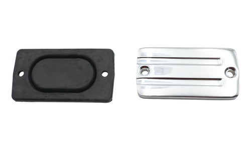 Edart Handlebar Master Cylinder Cover Chrome - 23-9160