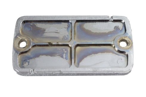 Edart Handlebar Master Cylinder Cover Chrome - 23-9187