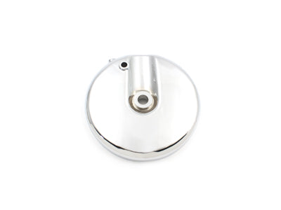 Edart Chrome Front Brake Backing Plate Right Side - 23-9231