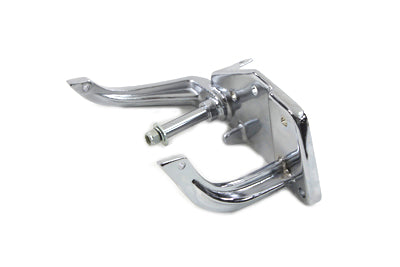 V-Twin Brake Pedal Mount Plate Chrome - 23-9246