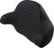 SADDLEMEN Tour-Pak® Backrest Pad - Slim - Roll & Pleat - Black - FL '14-'23 814-07-TPACK-RP