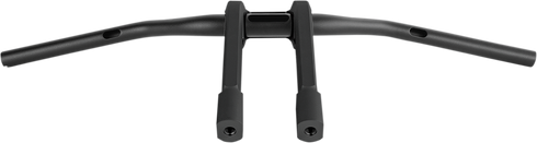 PERFORMANCE MACHINE (PM) Phatbar & Riser Kit - External Wiring - 9" - Black Ops 0208-2186M-SMB