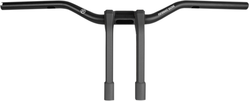 PERFORMANCE MACHINE (PM) Phatbar & Riser Kit - External Wiring - 9" - Black Ops 0208-2186M-SMB