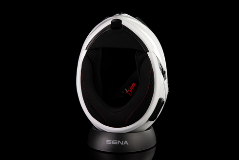 SENA Outrush R Helmet - White - Large OUTRUSHR-GW00L3