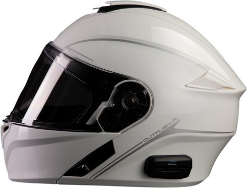 SENA Outrush R Helmet - White - Small OUTRUSHR-GW00S3