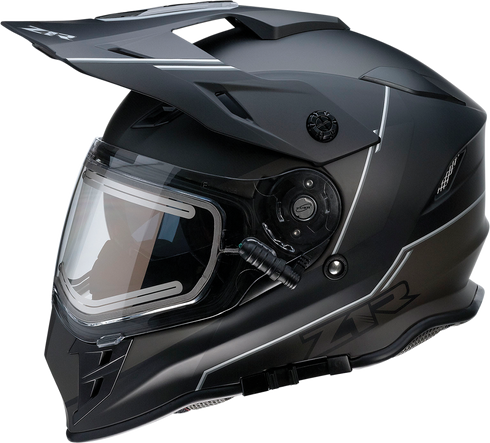 Z1R Range Snow Helmet - Bladestorm - Electric - Dual Pane - Black/White - 2XL 0101-14052