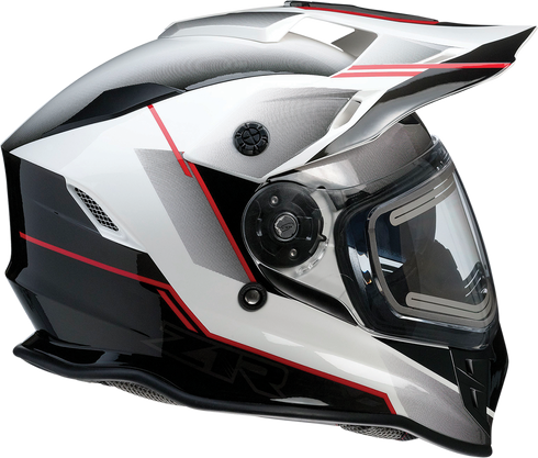 Z1R Range Snow Helmet - Bladestorm - Electric - Dual Pane - Black/Red/White - XS 0101-14053