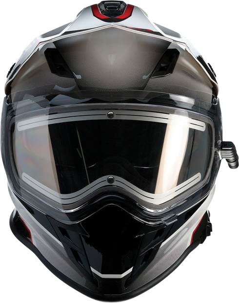 Z1R Range Snow Helmet - Bladestorm - Electric - Dual Pane - Black/Red/White - XS 0101-14053