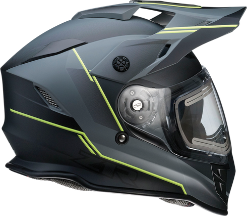 Z1R Range Snow Helmet - Bladestorm - Electric - Dual Pane - Gray/Black/Hi-Viz Yellow - XS 0101-14065
