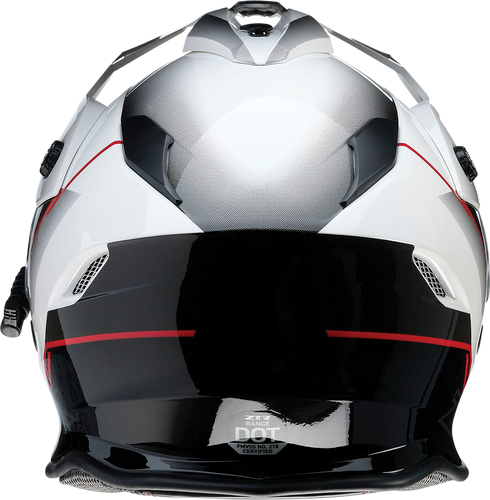 Z1R Range Snow Helmet - Bladestorm - Electric - Dual Pane - Black/Red/White - XL 0101-14057