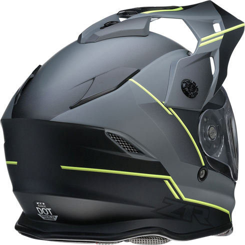 Z1R Range Snow Helmet - Bladestorm - Electric - Dual Pane - Gray/Black/Hi-Viz Yellow - Small 0101-14066
