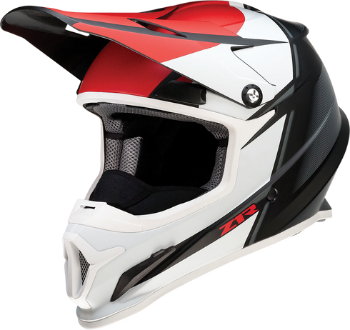 Z1R Rise Snow Helmet - Cambio - Red/Black/White - Medium 0120-0722