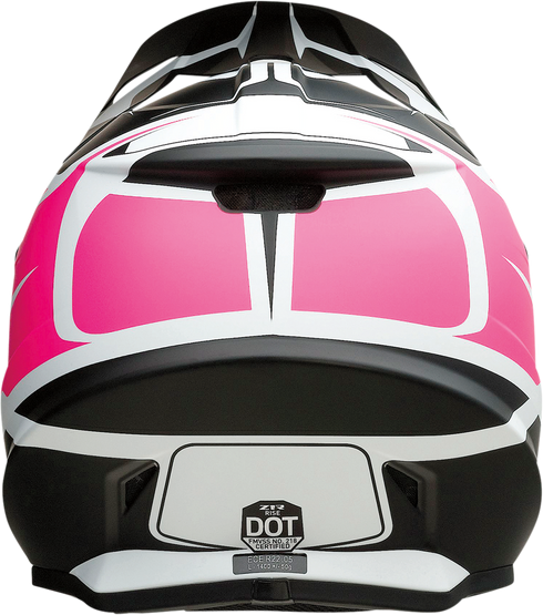 Z1R Rise Helmet - Flame - Pink - XL 0110-7260