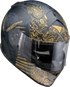 Z1R Warrant Helmet - Sombrero - Black/Gold - Medium 0101-14172