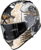 Z1R Warrant Helmet - Sombrero - White/Gold - 2XL 0101-14169