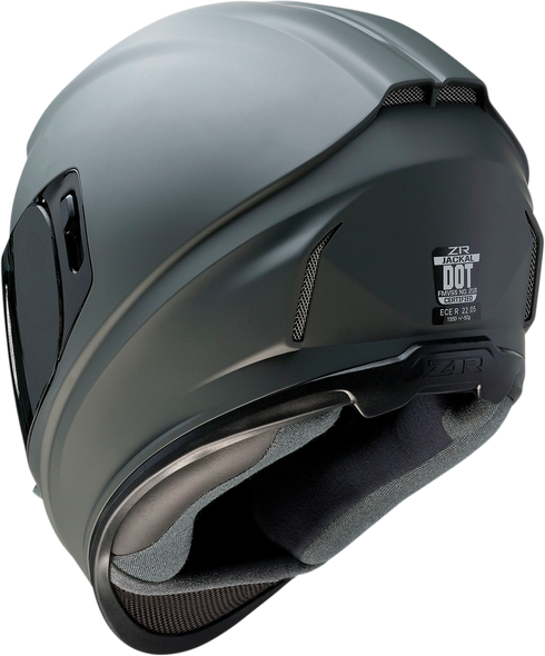 Z1R Jackal Helmet - Primer Gray - Smoke - Large 0101-14002