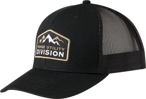 MOOSE OFFROAD MUD Mountain Hat - Black - One Size 2501-3819