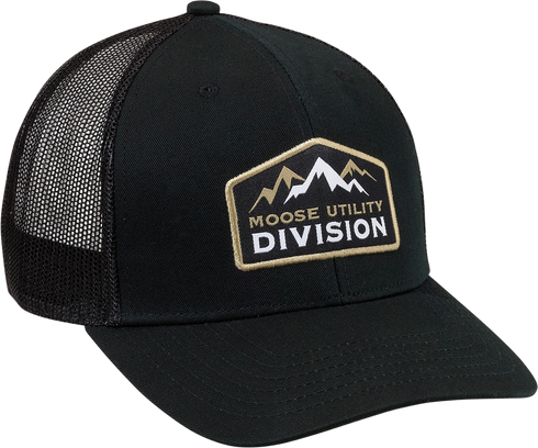 MOOSE OFFROAD MUD Mountain Hat - Black - One Size 2501-3819