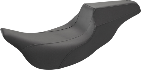SADDLEMEN FXR Division Signature Series Seat - Black w/ Gripper - FLH/FLT '08-'23 FD80807