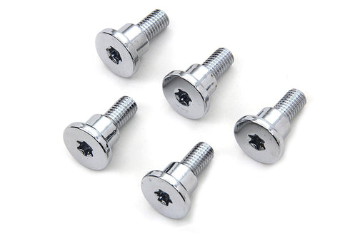 Colony Chrome Front Brake Disc Bolt Set - 2341-5