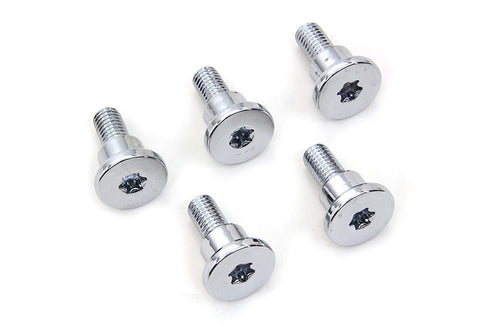 Colony Chrome Front Brake Disc Bolt Set - 2341-5