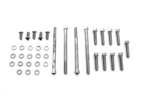 V-Twin Primary Cover Mount Kit Chrome - 2342-18T