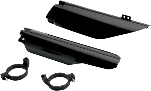UFO Fork Tube Protectors - Black - SUZ - '04-'05 SU03998-001