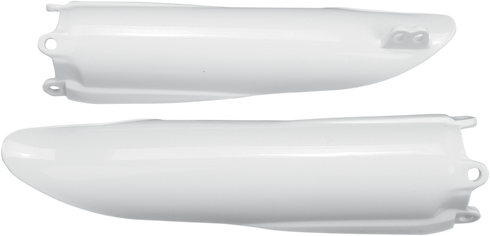 UFO Fork Tube Protectors - White - YZ/YZF YA03896-046