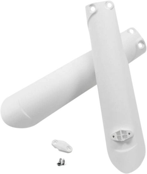 UFO Fork Tube Protectors - White KT04055-047
