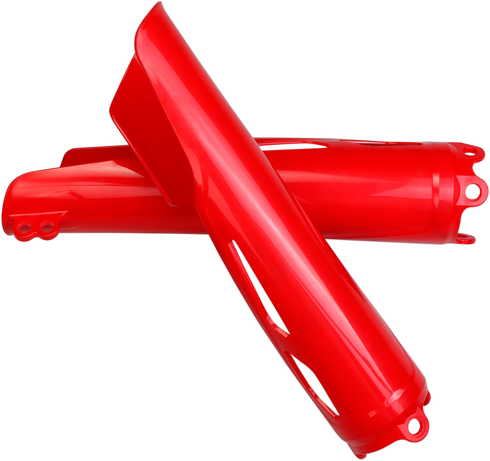 UFO Fork Slider Protectors - Red - CRF250R/450R - '19-'25 HO04695070