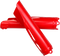 UFO Fork Slider Protectors - Red - CRF250R/450R - '19-'25 HO04695070