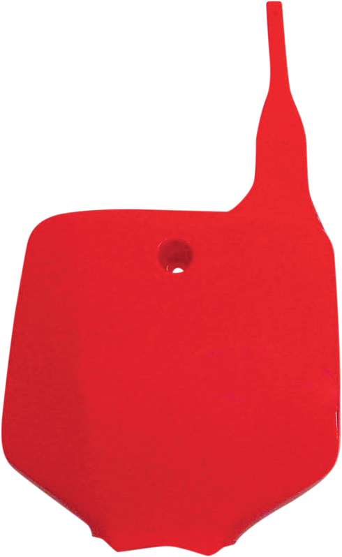 UFO Front Number Plate - '00-'11 OEM CR Red KA03732-070