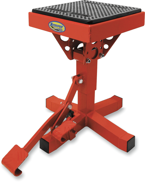 MOTORSPORT PRODUCTS P-12* Stand/Lift - Red 92-4013