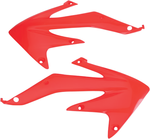 UFO Radiator Shrouds - '00-'06 OEM CR Red HO04600-070