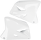UFO Radiator Shrouds - White SU03987-041
