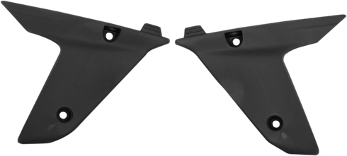 UFO Radiator Shrouds - Black - Lower HU03325-001