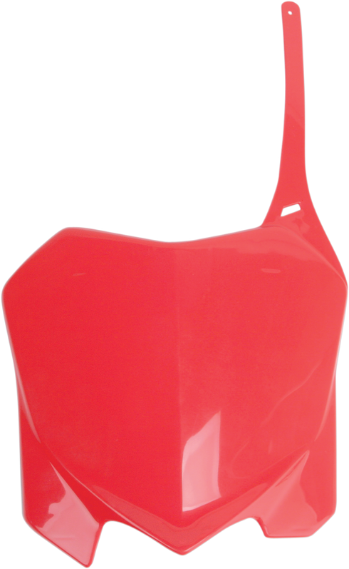 UFO Front Number Plate - '00-'09 OEM CR Red HO04639-070