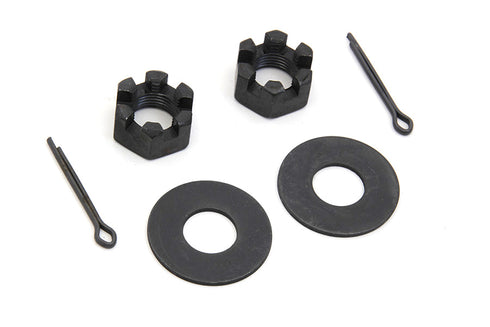 Colony Rear Axle Nut and Lock Kit Parkerized - 2366-6
