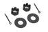 Colony Rear Axle Nut and Lock Kit Parkerized - 2366-6