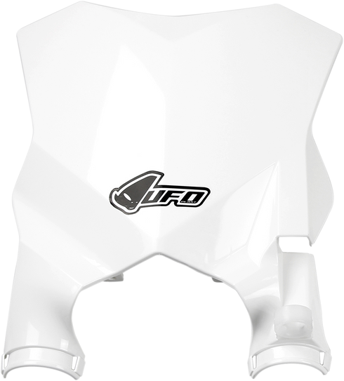 UFO Stadium Number Plate - White - Kawasaki KA04746-047