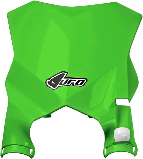 UFO Stadium Number Plate - KX Green - Kawasaki KA04746-026