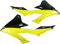 UFO Radiator Shrouds - Yellow/Black SU04941-999