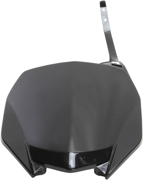 UFO Front Number Plate - Black YA04860-001